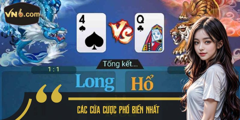 Các cửa cược phổ biến nhất