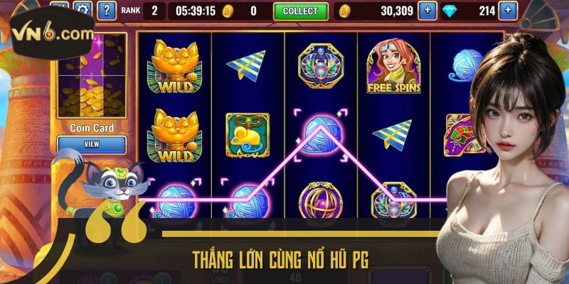 Thắng lớn cùng nổ hũ Pg
